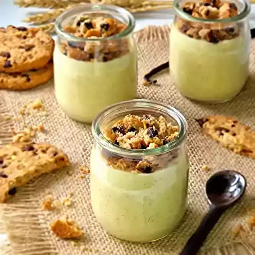 Crème vanille et cookies | Tout gourmand