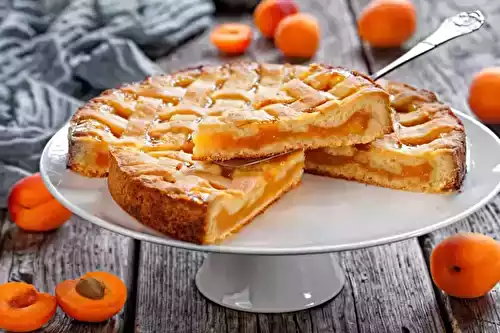 Tarte à la confiture d’abricots facile à réaliser