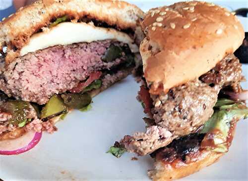 Hamburger et ketchup maison à la française