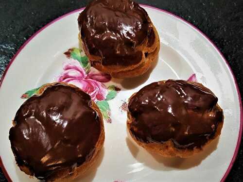 Les petits choux au chocolat incomparables de Pauline