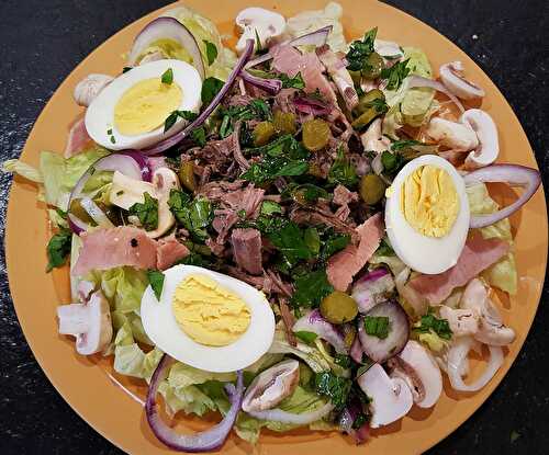 Salade Passiplé aux restes de pot-au-feu