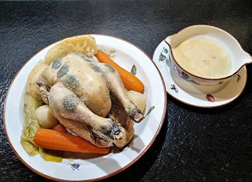 Poulet de Bresse demi-deuil