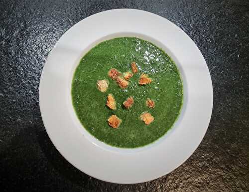 Potage au cresson détox sans pommes de terre