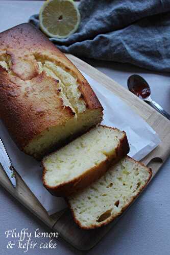 Cake au citron et au kefir