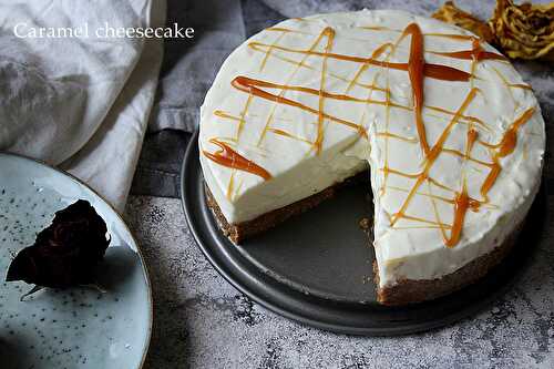 Cheesecake au caramel