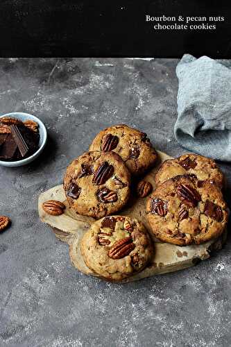 Cookies aux noix de pécan et whisky