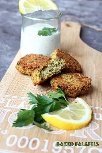 Falafels au four (vegan)