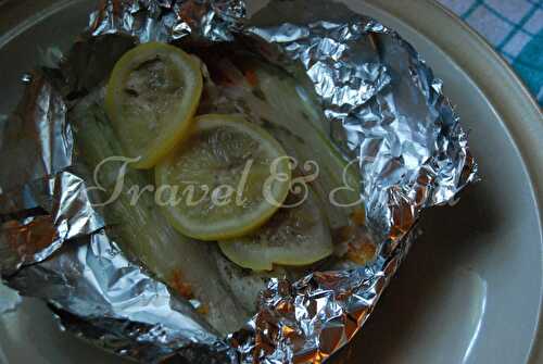 Filet de cabillaud en papillote