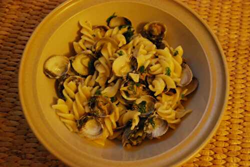 Fusilli alle vongole