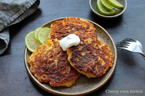 Galettes de maïs au fromage