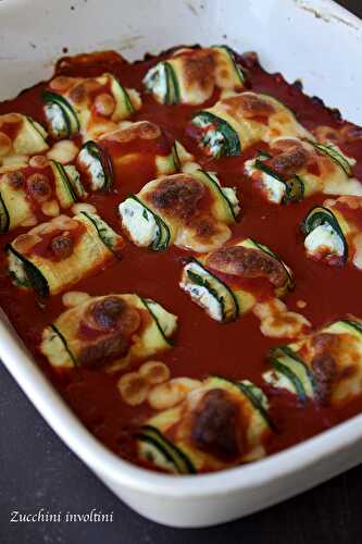 Involtini de courgettes