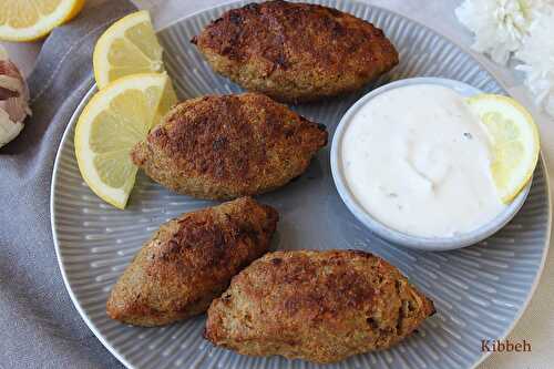 Kebbés, boulettes de boeuf à la libanaise