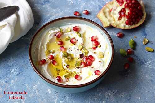 Labneh, fromage libanais maison