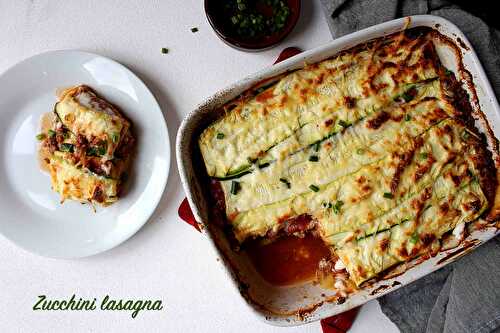 Lasagnes aux courgettes