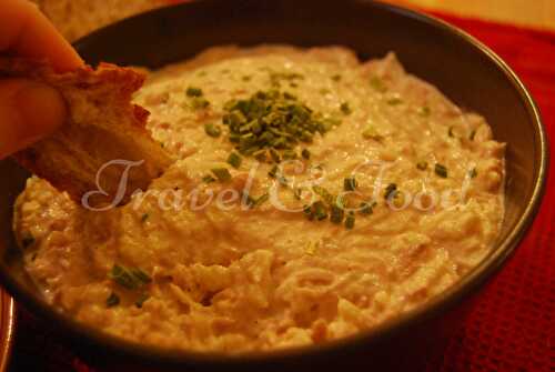 Rillettes de thon à la crème fraîche