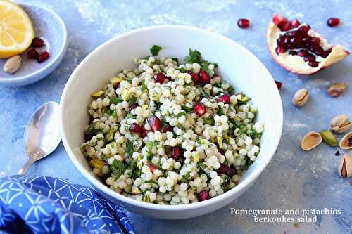 Salade de berkoukes à la grenade