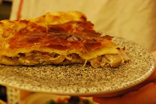 Tourte aux champignons