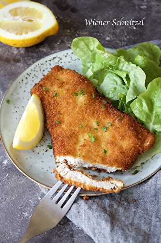 Wiener Schnitzel, escalope à la viennoise