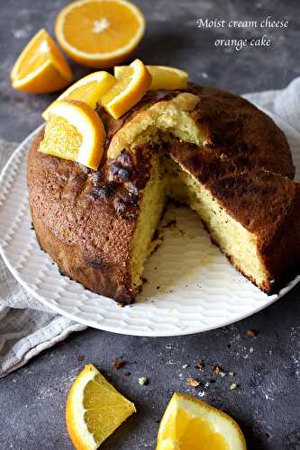 Gâteau moelleux à l'orange