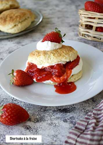 Shortcake aux fraises