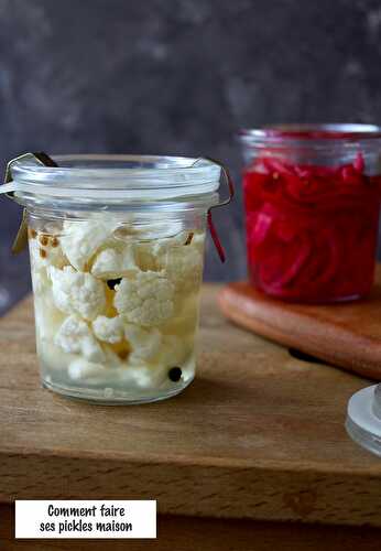 Comment faire ses pickles de légumes maison