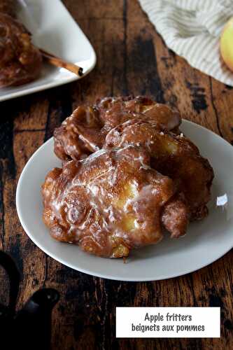 Apple fritters, les beignets de pommes gourmands