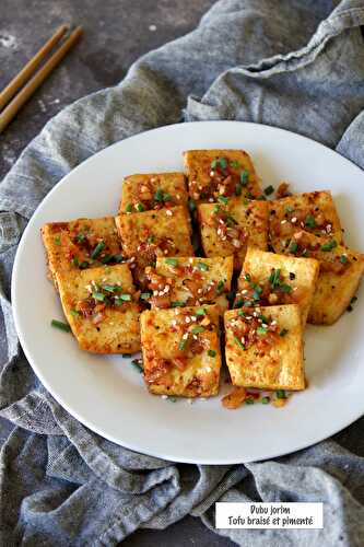 Dubu jorim, tofu braisé pimenté