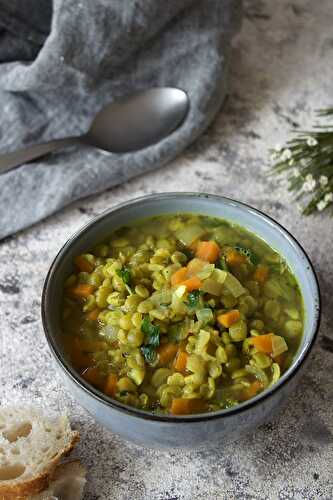 Soupe de pois cassés