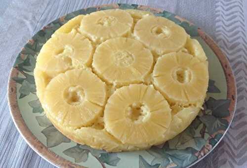 Gâteau à l'ananas