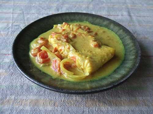 Poisson aux épices et lait de coco