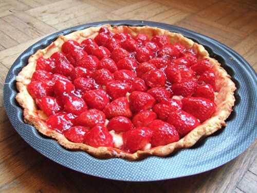 Tarte aux fraises