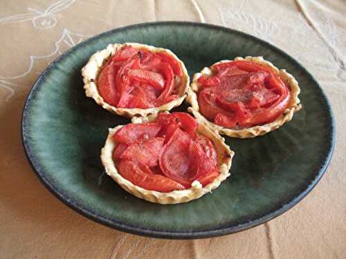 Tartelettes à la tomate