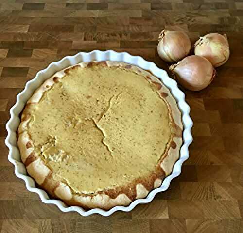 Tarte à la mousse d'oignons de ma grand mère