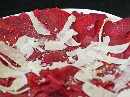 Carpaccio de crapaudine - Try this !