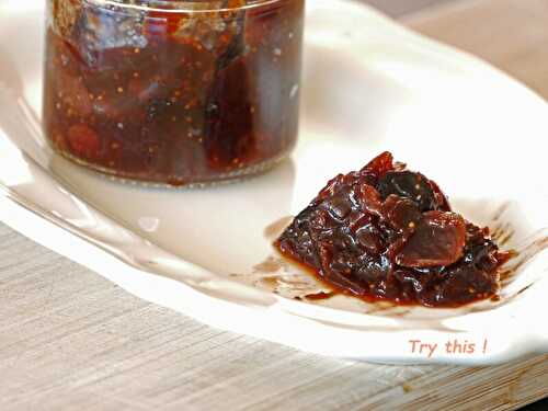 Chutney de figues - Try this !