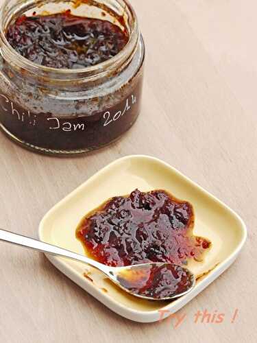 Confiture de piments - Chili Jam - Try this !