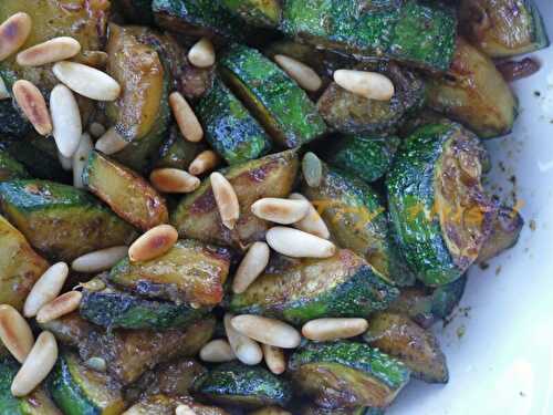Courgettes au pesto - Try this !