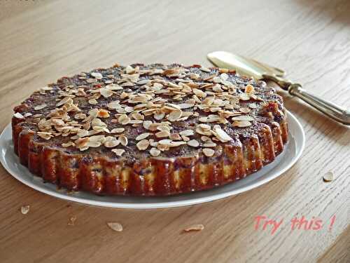 Gâteau à l'envers à la cerise et l'huile essentielle de gingembre - Try this !