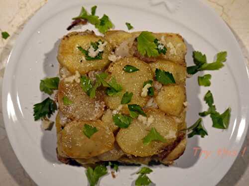 Gâteau de pommes de terre et topinambours - Try this !