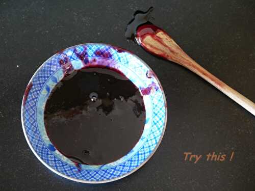 Gelée épaisse de raisins - Try this !