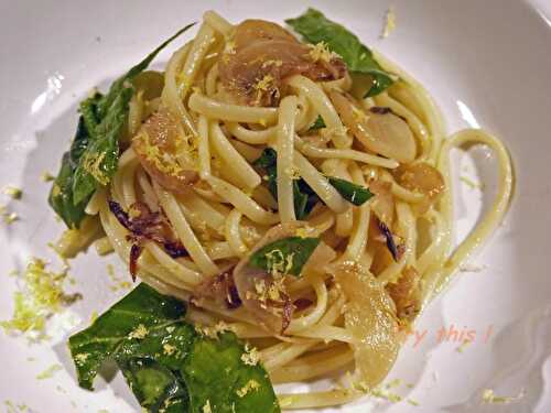 Pasta with baby turnips - Try this !