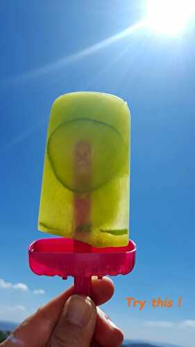 Popsicles concombre et menthe au TM5 - Try this !