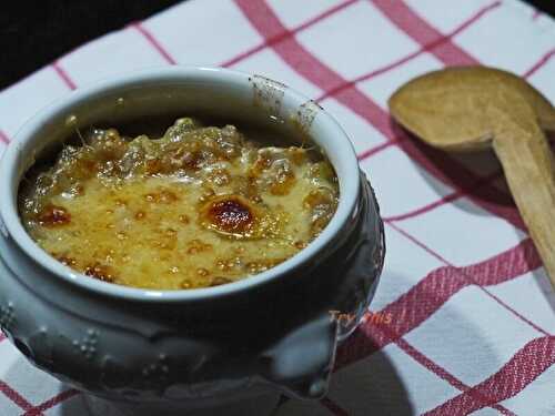 Soupe à l'oignon et haddock gratinée - Try this !