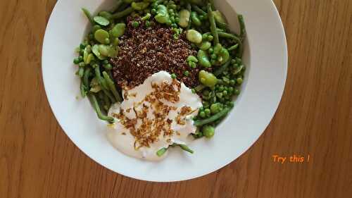 Super salade de quinoa - Try this !