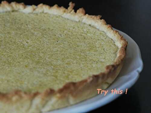 Tarte au lait Ribot - Try this !