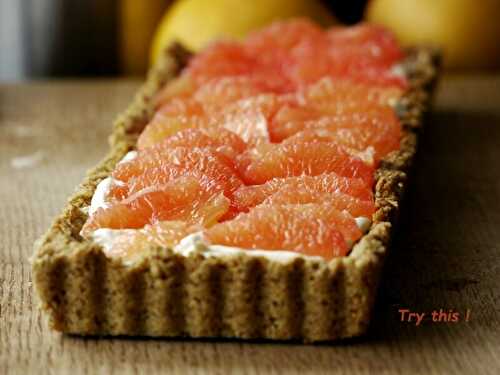 Tarte aux pamplemousses - Try this !