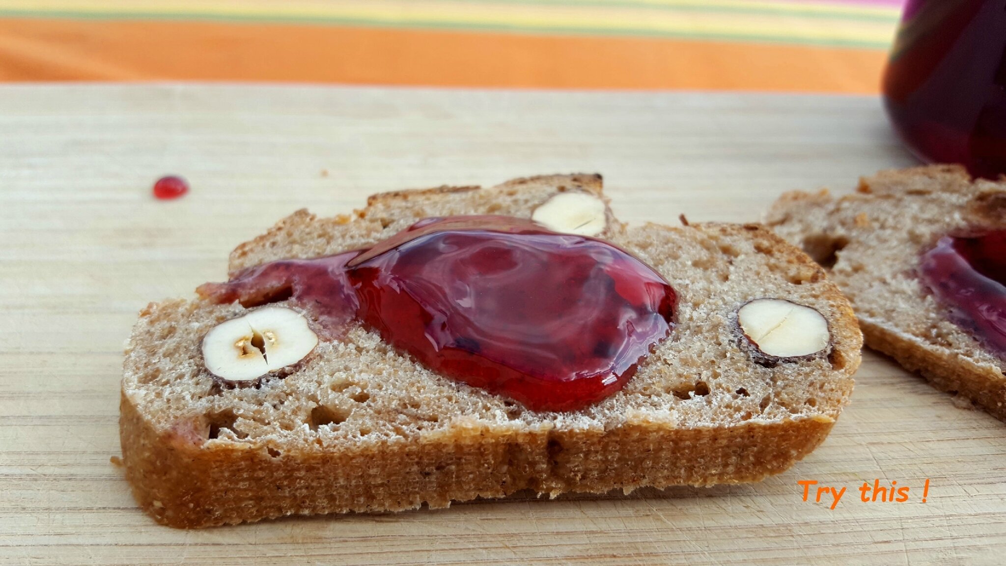 Gelée de raisins à l'extracteur de jus