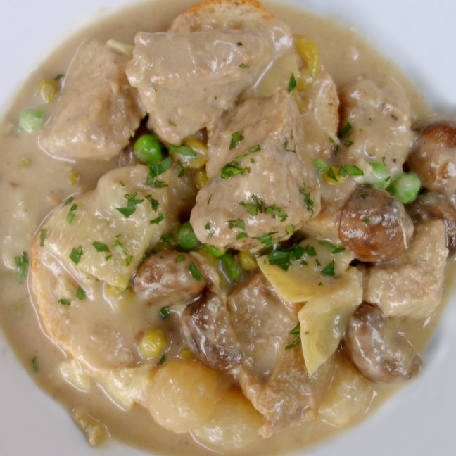 Blanquette de veau à l'ancienne