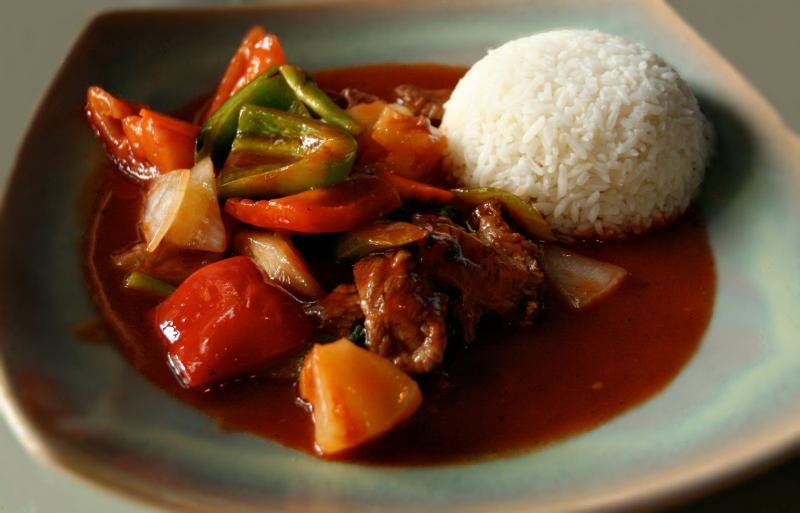 Bœuf sauté aux trois légumes