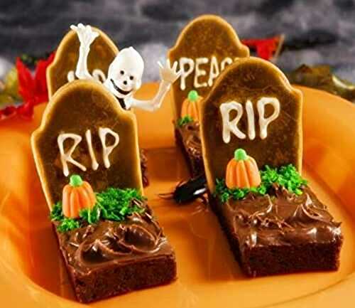 Brownies-pierre-tombale (Halloween)